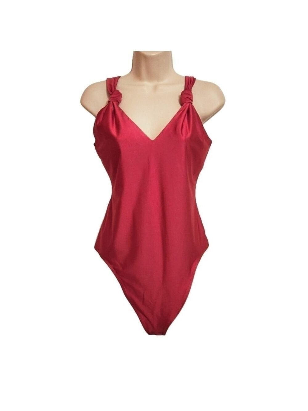 Bar III Bodysuit Bright Pink Large